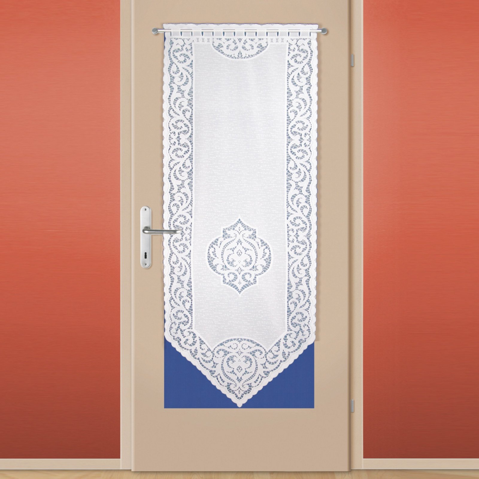 Gardine - Jacquard-Tür Panneaux - weiß - 60/160 cm | Online bei ROLLER  kaufen