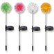 Solar-LED-Leuchte BLUME - verschiedene Farben