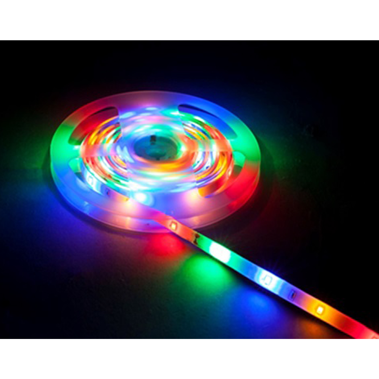 LED-Lichtband - multicolor - selbstklebend und flexibel kürzbar