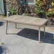 Gartentisch - Holzoptik - Polyrattan