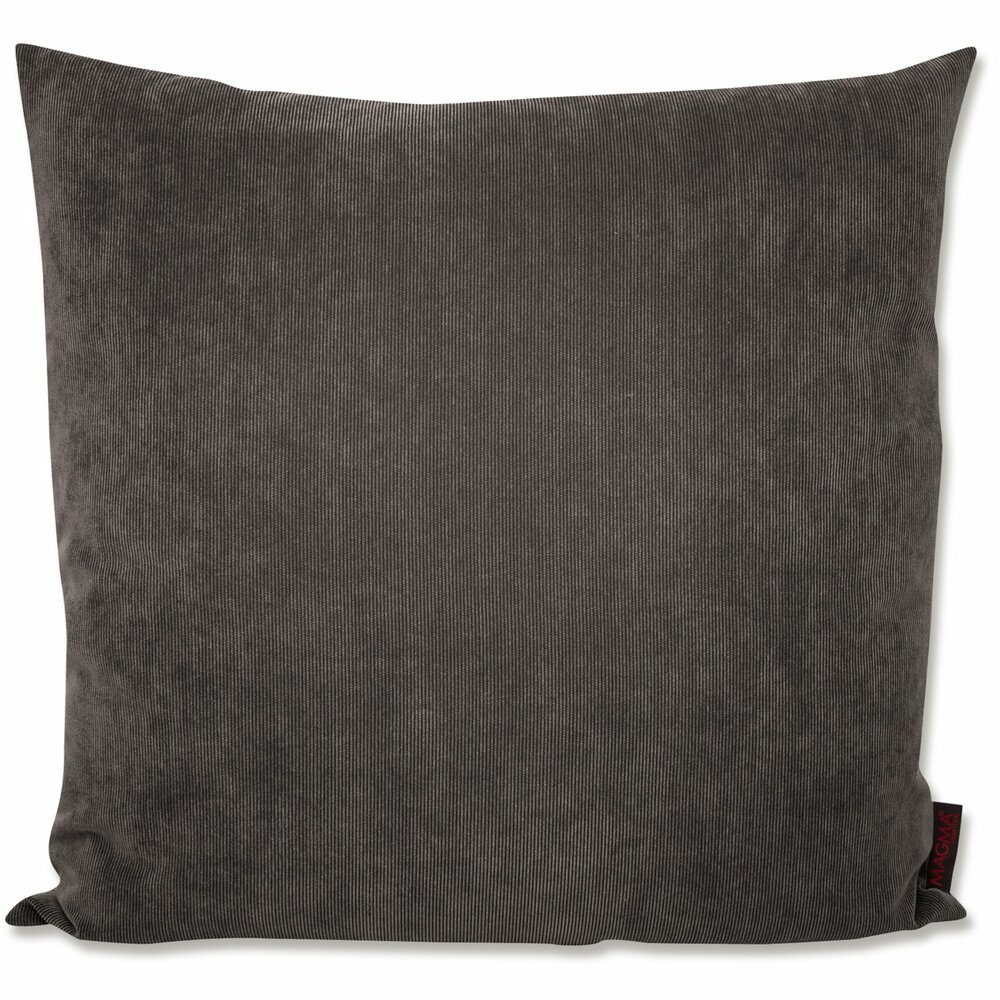 Kissen TRIO - anthrazit - Cord - 50x50 cm | Sofakissen | Kissen | Deko