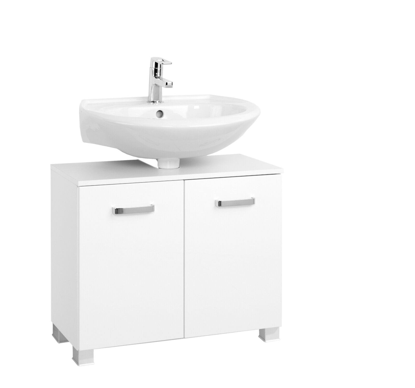 Waschbeckenunterschrank BOLOGNA - weiß Hochglanz - 70 cm | Online bei  ROLLER kaufen