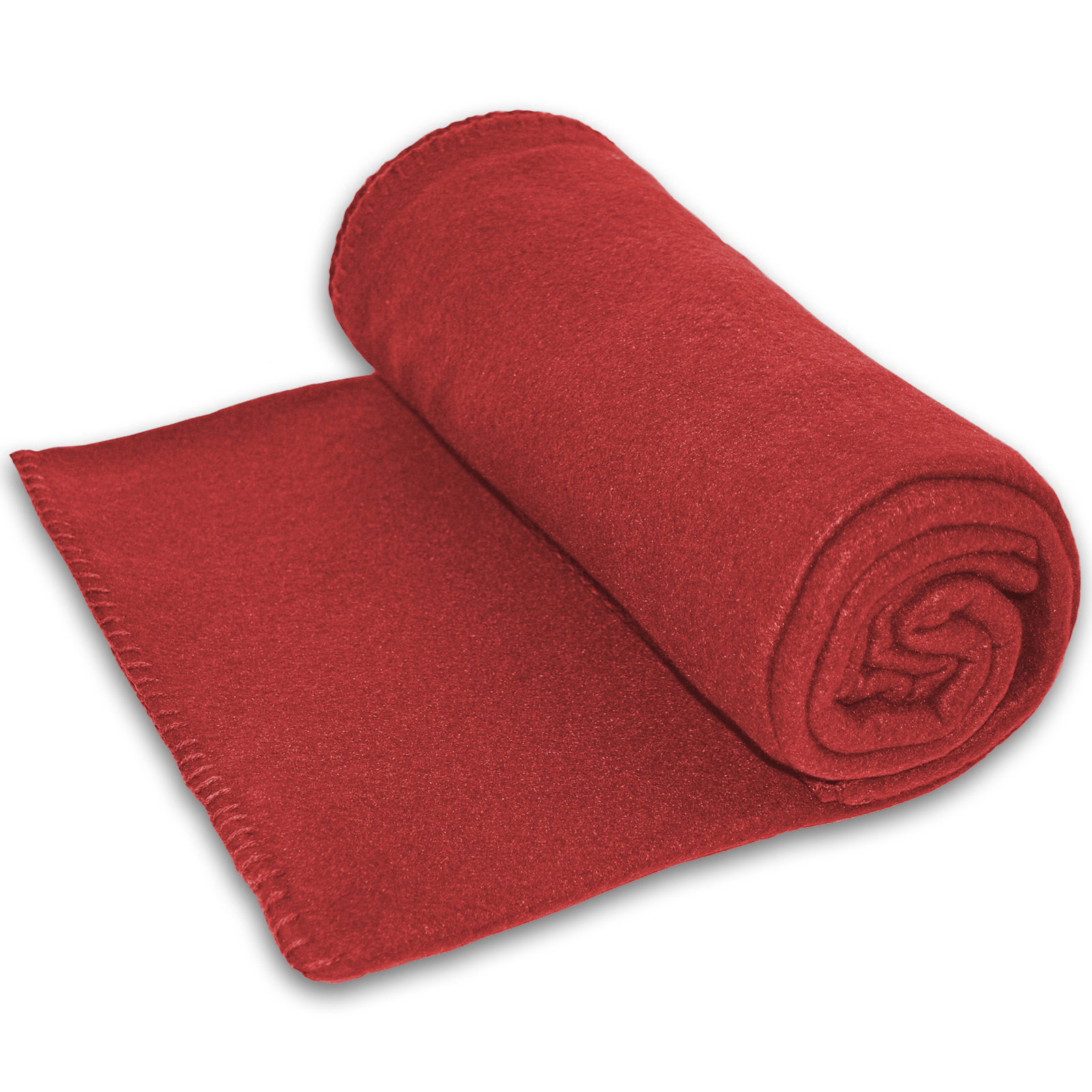 CleverPick Fleecedecke - rot - 130x160 cm