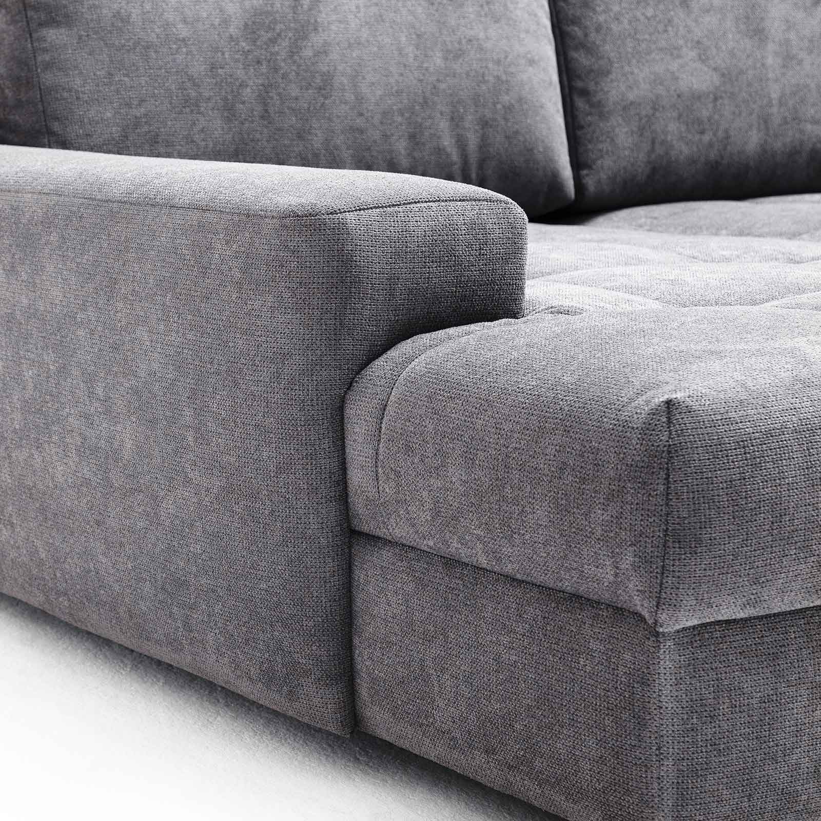 Wohnlandschaft - stone - Boxspringfederung - Basismodell