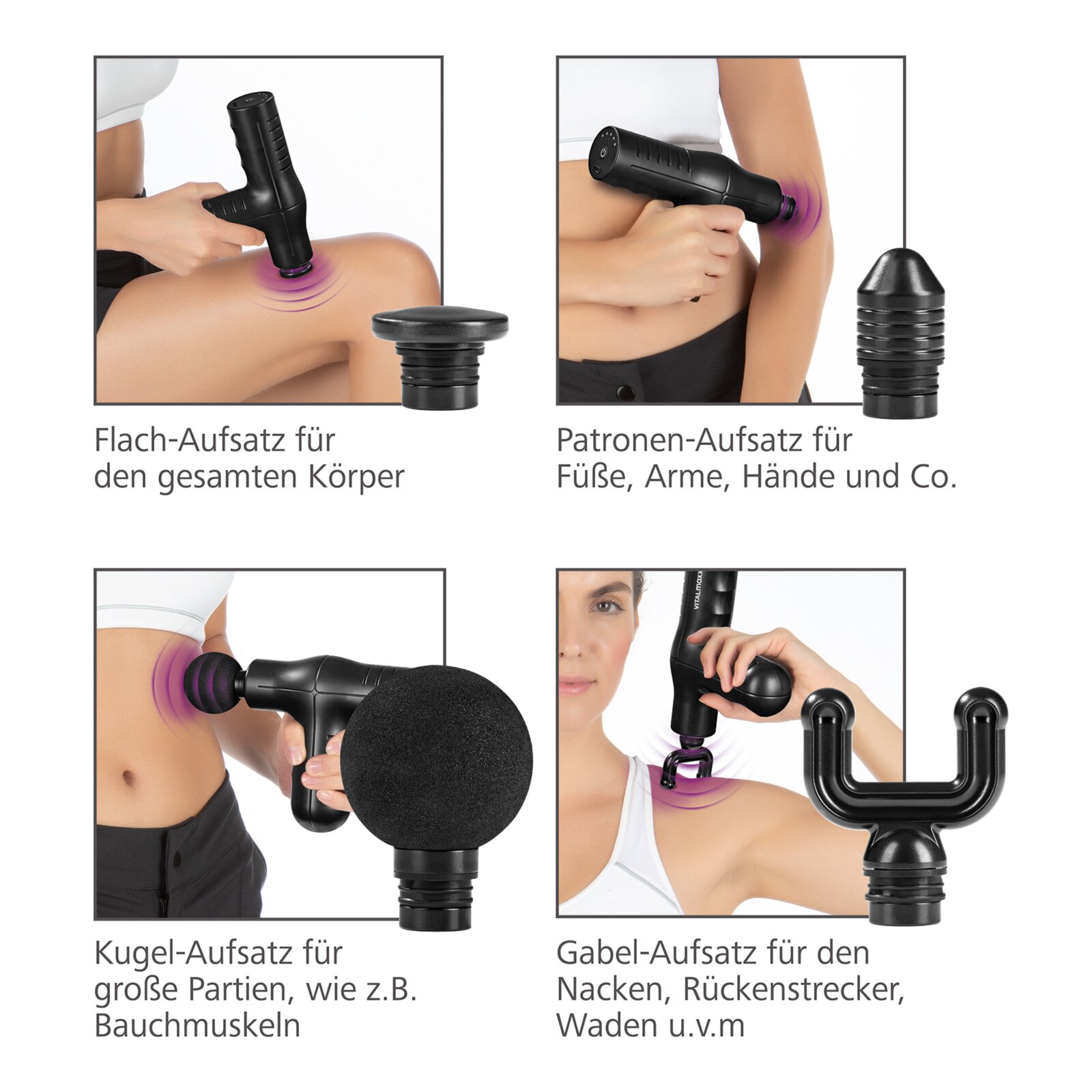 VITALMAXX Mini-Massage Gun - 5 Leistungsstufen | Online bei ROLLER kaufen