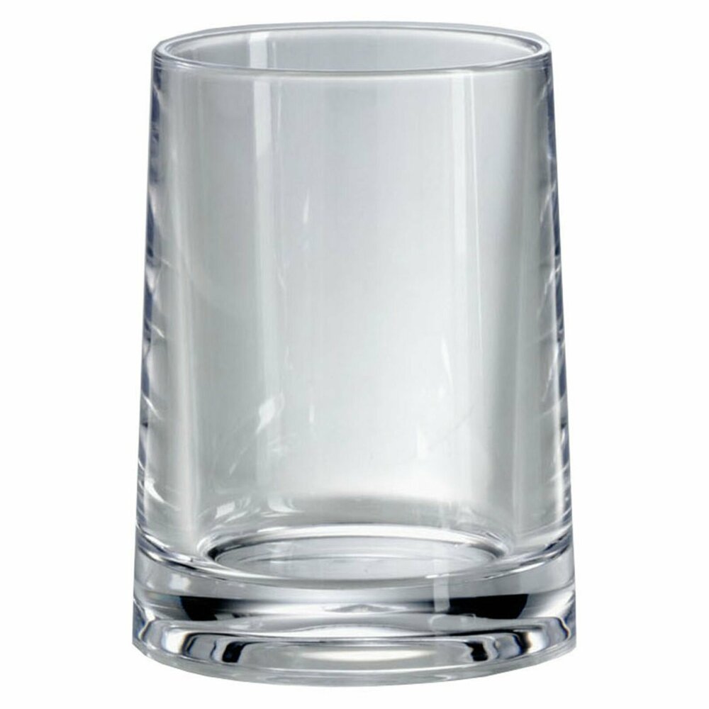 2x Transparente Zahnputzbecher Aus Kunststoff - Bruchsicher & Hitzebeständig