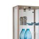 Vitrine - verglast - Beleuchtung - Sonoma Eiche
