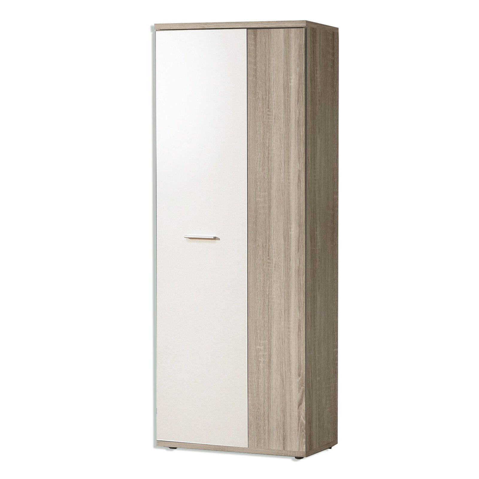 Schuhschrank - Sandeiche - 5 Einlegeböden - 69 cm breit