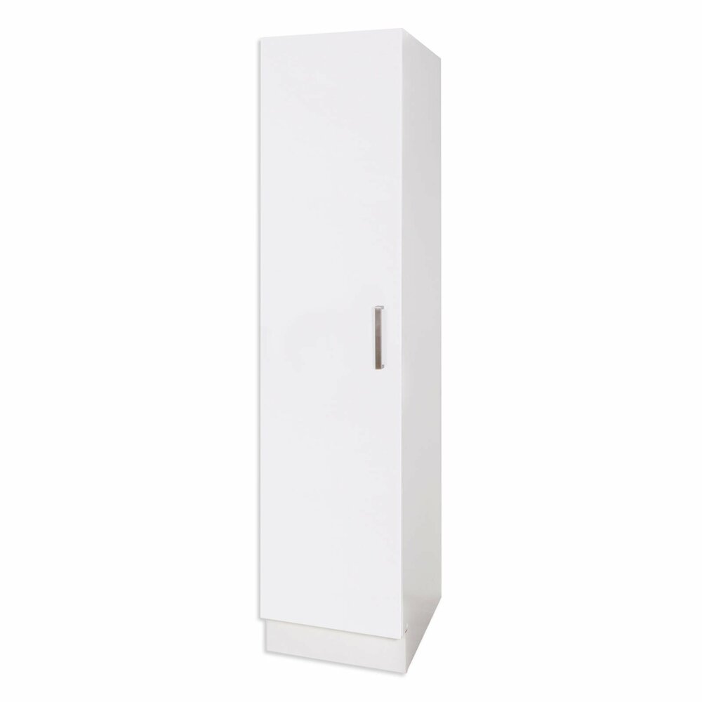 Seitenschrank MARINA - weiß Hochglanz - 212 cm hoch