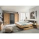 Futonbett - Plankeneiche - Graphit - 180x200 cm