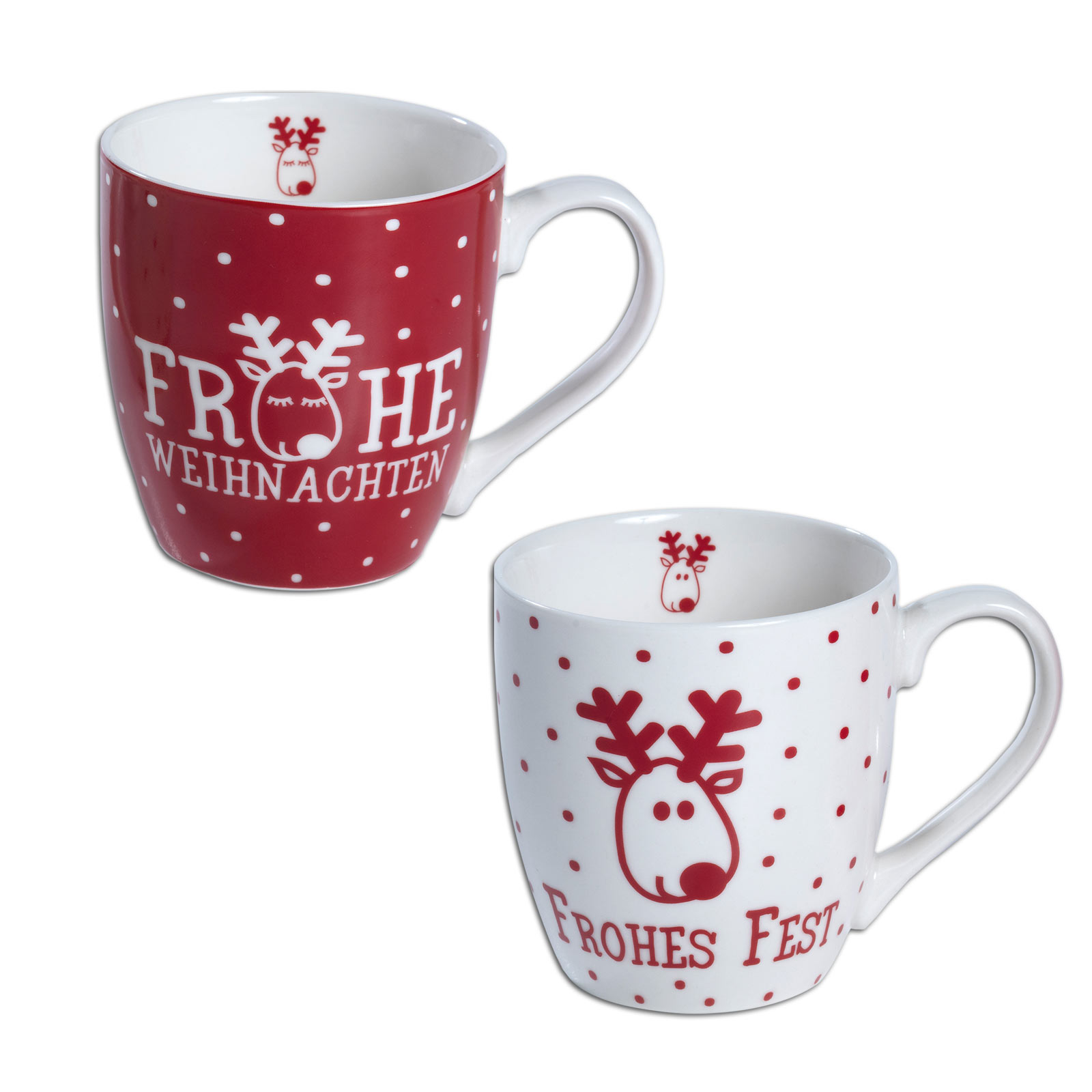 Kaffeebecher - sortiert - Keramik - 330 ml