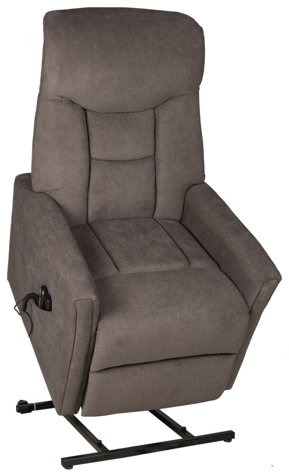 TV-Sessel - braun - mit Motor und Massagefunktion