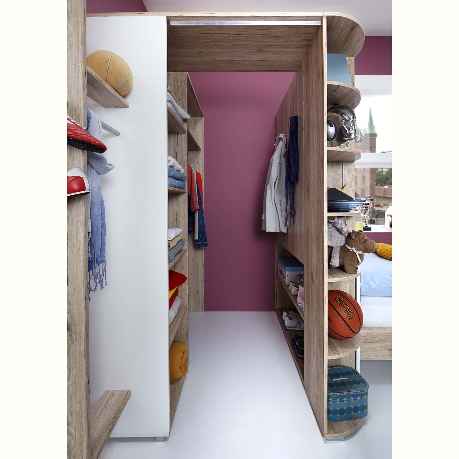 Eckschrank - San Remo Eiche - begehbar Online bei ROLLER kaufen Eckschrank - San Remo Eiche - begehbar Online bei ROLLER kaufen