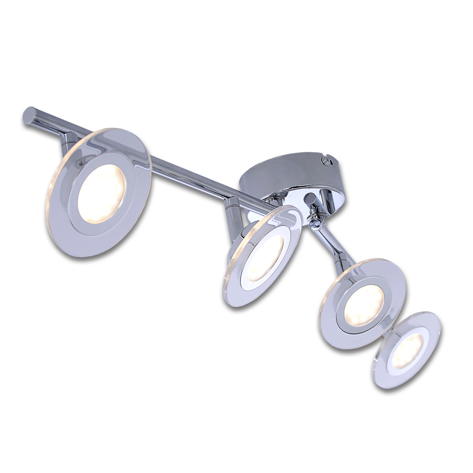 LED-Deckenstrahler - Chrom