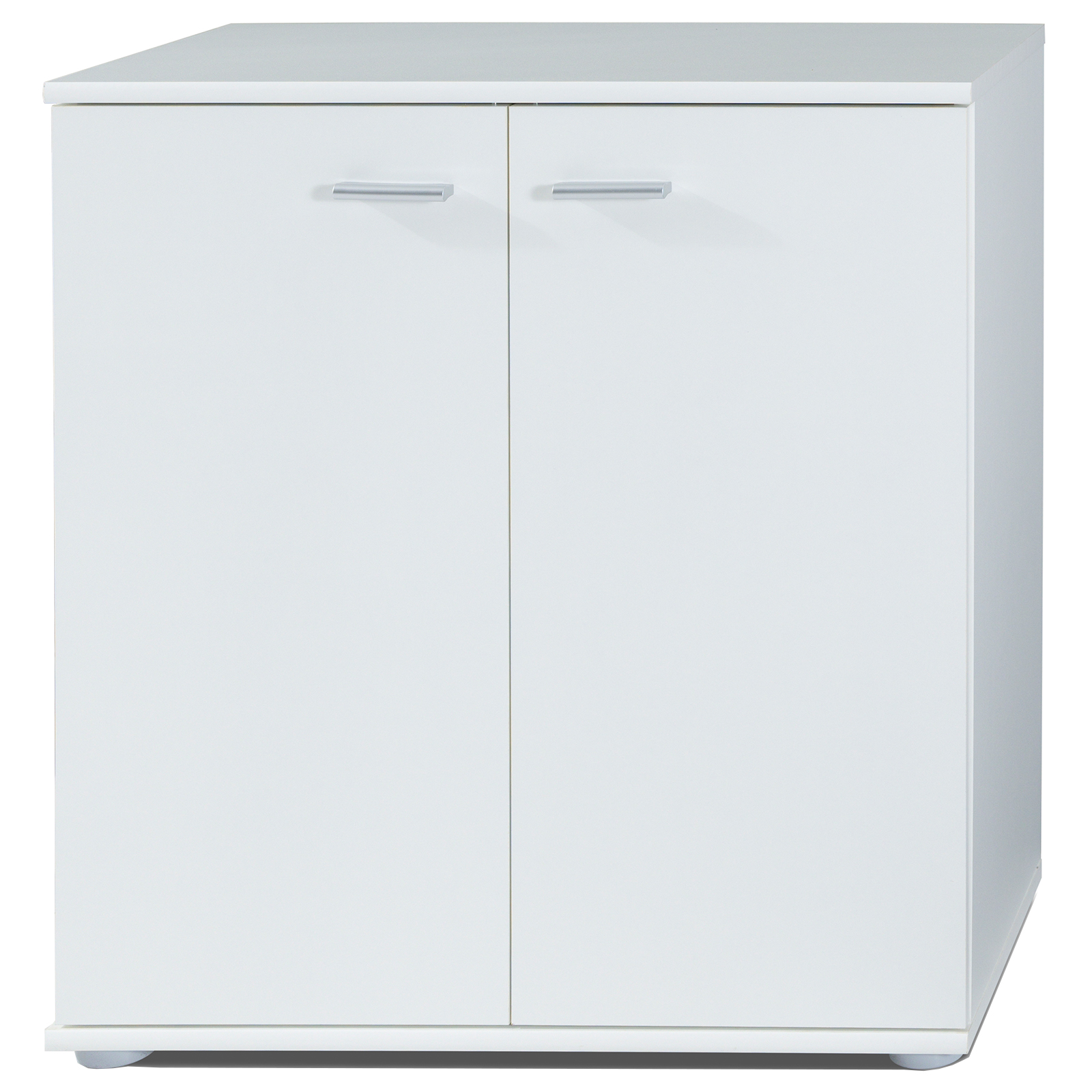 Kommode - weiß - 2 Türen - 71 cm breit