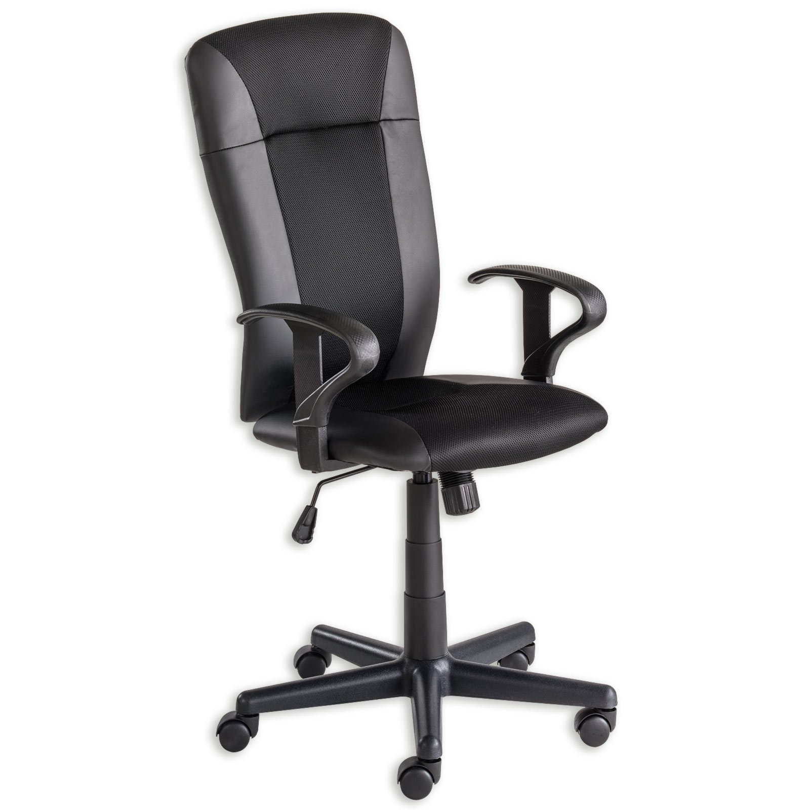 Drehstuhl AVATAR schwarz mit Kippfunktion Schreibtisch